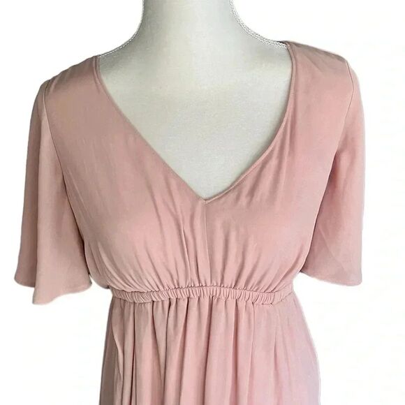 SHOW ME YOUR MUMU Pink Maxi Dress Small - Picture 5 of 5